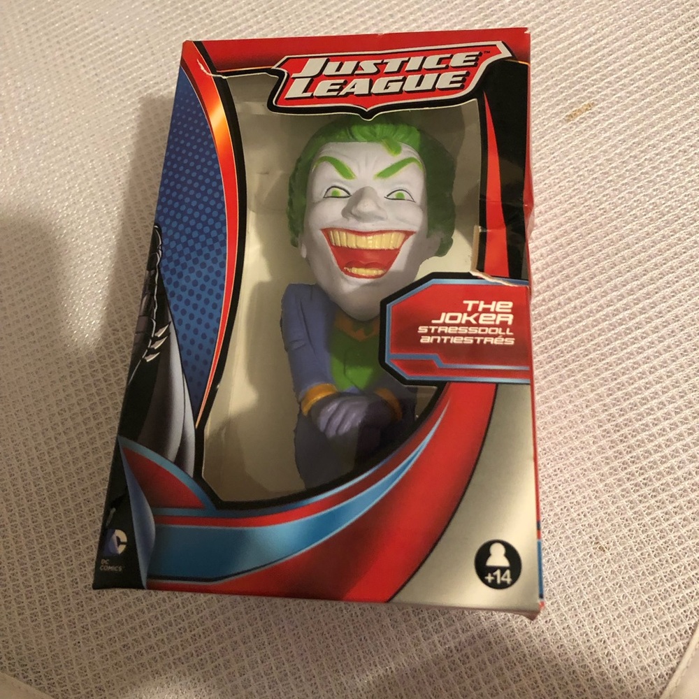 The Justice League’s Joker Stressdoll- 700 $12 or 🎉